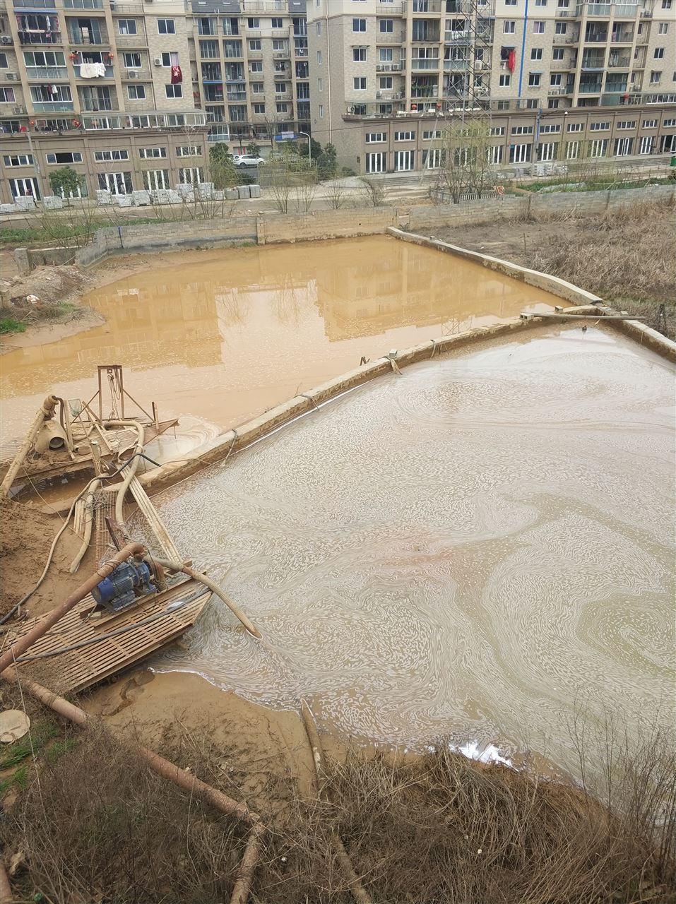 港口沉淀池淤泥清理-厂区废水池淤泥清淤