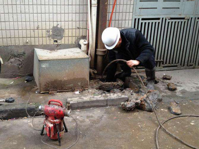 港口疏通下水道-洗菜池疏通